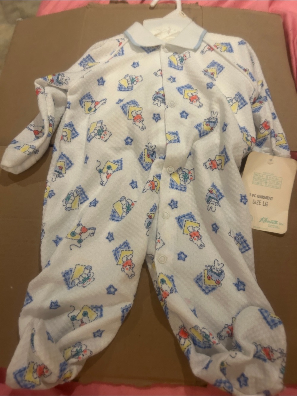 NWT Sz large babygro sleeper